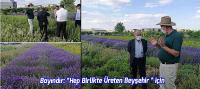 Bayındır 'hep birlikte üreten Beyşehir için'
