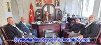 Seydişehir’den Beyşehir’e Dostluk Ziyareti