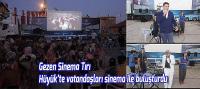 Gezen Sinema Tırı Hüyük’te vatandaşları sinema ile buluşturdu