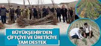 Büyükşehir’den Çiftçiye ve Üreticiye Tam Destek