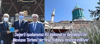 Mevlana Türbesi’nin Yeşil Kubbesi Restore Ediliyor
