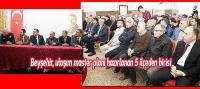 Beyşehir, ulaşım master planı hazırlanan 5 ilçeden birisi