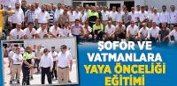 Şoför ve Vatmanlara Yaya Önceliği Eğitimi
