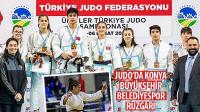 Judo’da Konya Büyükşehir Belediyespor Rüzgarı