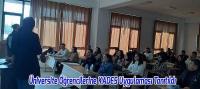 Beyşehir'de Üniversite Öğrencilerine KADES Uygulaması Tanıtıldı