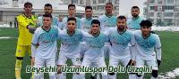 Beyşehir Üzümlüspor Dolu Dizgin!