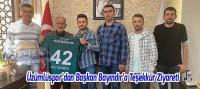 Üzümlüspor’dan Başkan Bayındır'a Teşekkür Ziyareti