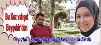 Beyşehir'de vahşi cinayet,