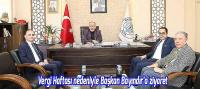 Vergi Haftası nedeniyle Başkan Bayındır'a ziyaret