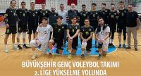 Büyükşehir Genç Voleybol Takımı 2. Lige Yükselme Yolunda