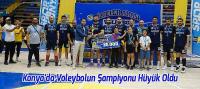 Konya'da Voleybolun Şampiyonu Hüyük Oldu