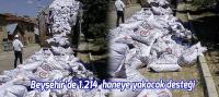 Beyşehir'de Bin 214 haneye yakacak desteği
