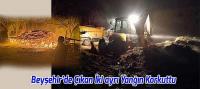 Beyşehir’de Çıkan İki Ayrı Yanğın Korkuttu