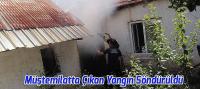 Beyşehir’de Müştemilatta Çıkan Yangın Söndürüldü