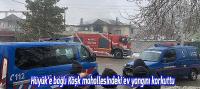 Hüyük’e bağlı Köşk mahallesindeki ev yangını korkuttu