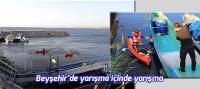 Beyşehir'de yarışma içinde yarışma düzenlendi