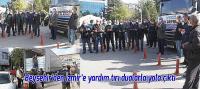 Yardım tırı Beyşehir'den İzmir'e yola çıktı