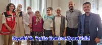 Beyşehir'de, Yaşlı İnsanlar Evlerinde Ziyaret Edildi.