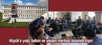 Hüyük'e, yaşlı bakım ve yaşam merkezi kazandırılıyor.