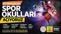 28 İlçede Spor Okulları Açılıyor