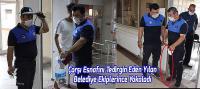 Çarşı Esnafını Tedirgin Eden Yılan Belediye Ekiplerince Yakaladı