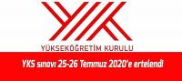 Üniversite tatili uzadı, YKS ertelendi