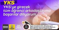 Başkan Altay YKS’ye Girecek Öğrencilere Başarılar Diledi