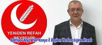 Bahtiyar Kaya, YRP Konya İl Başkan Yardımcılığına Atandı
