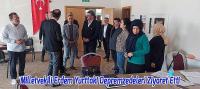 Milletvekili Erdem Yurttaki Depremzedeleri Ziyaret Etti