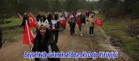 Beyşehir’de Geleneksel Bayraklı Doğa Yürüyüşü