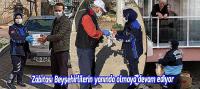Zabıtanın 65 Yaş Üstü Ve Kronik Rahatsızlığı Olan Vatandaşlara Desteği Devam Ediyor