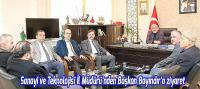 Sanayi ve Teknolojisi İl Müdürü’nden Başkan Bayındır’a ziyaret