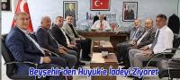 Beyşehir’den Hüyük'e İadeyi Ziyaret