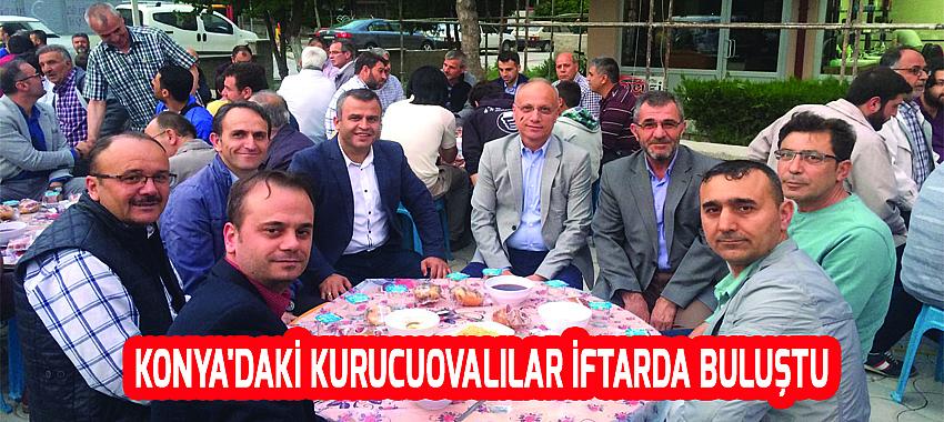 Konya'daki Kurucuovalılar İftarda Bir Araya Geldi