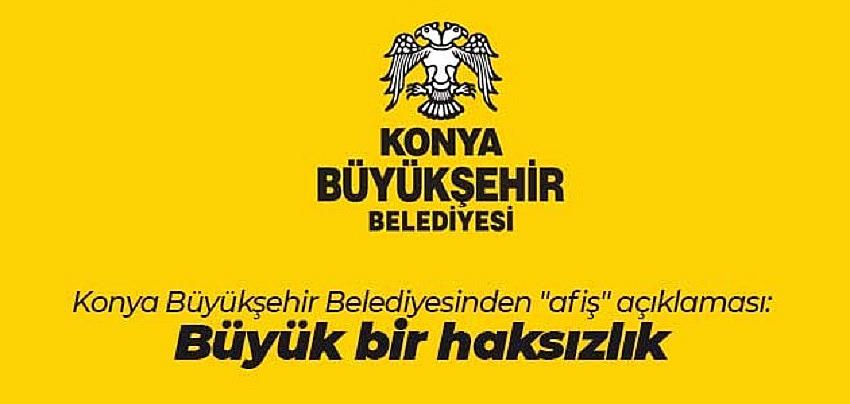 Konya Büyükşehir Belediyesinden 