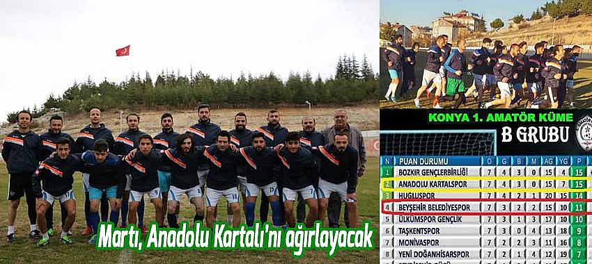 Martı, Anadolu Kartalı'nı ağırlayacak