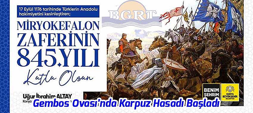 Miryokefalon Zaferi’nin 845’inci Yılı Kutlu Olsun