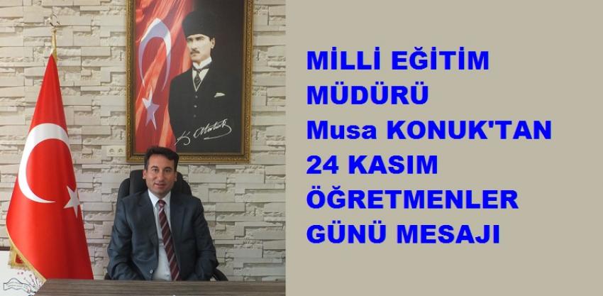 Konuk'tan Öğretmenler Günü Mesajı