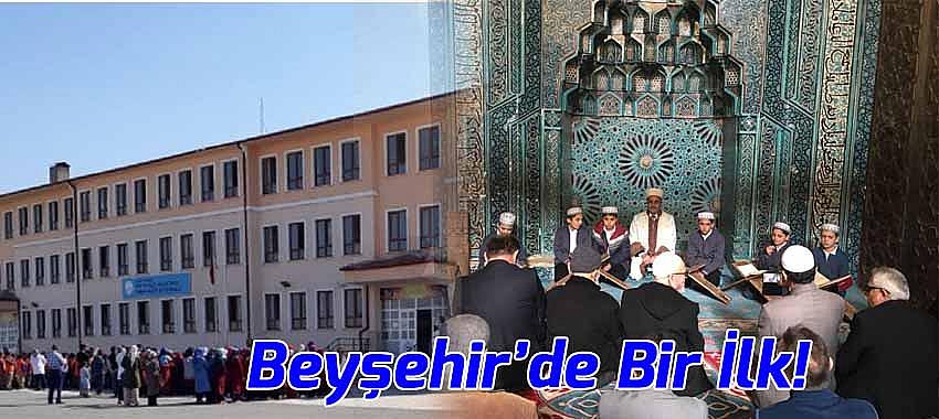 Beyşehir’de Bir İlk!