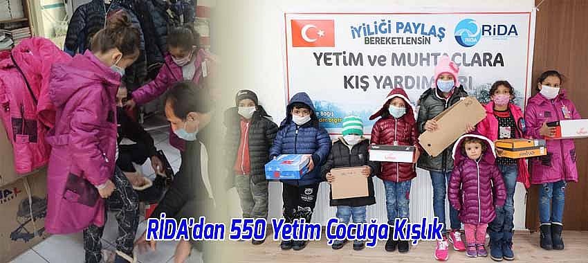 RİDA'dan 550 yetim çocuğa kışlık