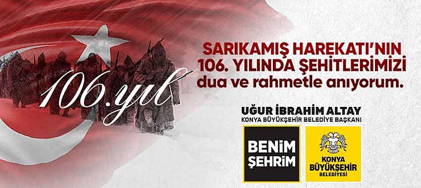 Sarıkamış Şehitlerimizi Rahmetle Anıyoruz
