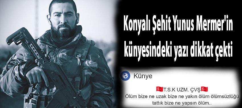 Konya'ya Şehit Ateşi Düştü