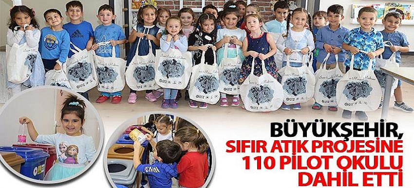 Büyükşehir, Sıfır Atık Projesine 110 Pilot Okulu Dahil Etti