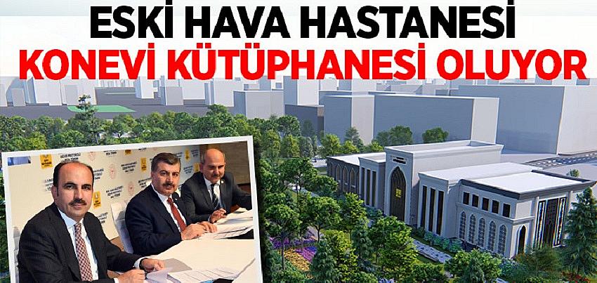 Eski Hava Hastanesi Konevi Kütüphanesi Oluyor