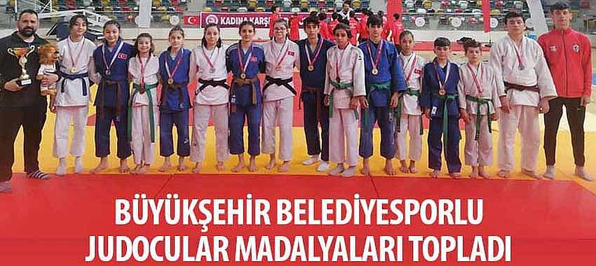 Büyükşehir Belediyesporlu Judocular Madalyaları Topladı