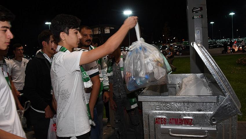 Konyaspor Taraftarından Örnek Davranış