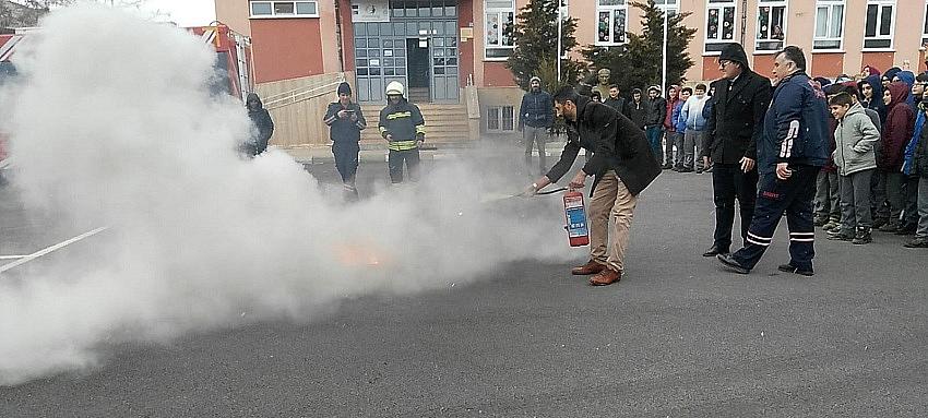 Hüyük’teki Tatbikat Gerçeğini Aratmadı