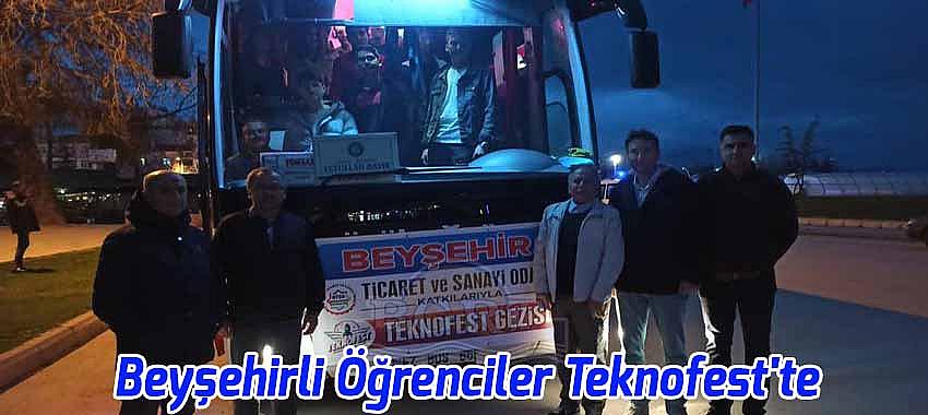 Beyşehirli Öğrenciler Teknofest'te