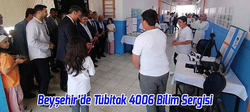 Beyşehir’de Tübitak 4006 Bilim Sergisi