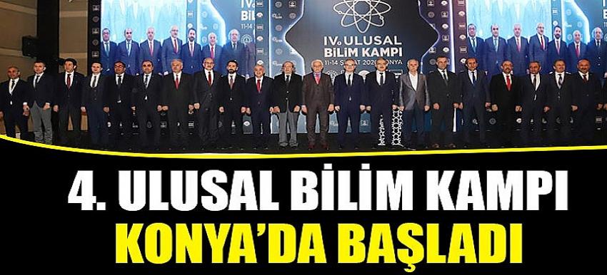 4. Ulusal Bilim Kampı Konya’da Başladı